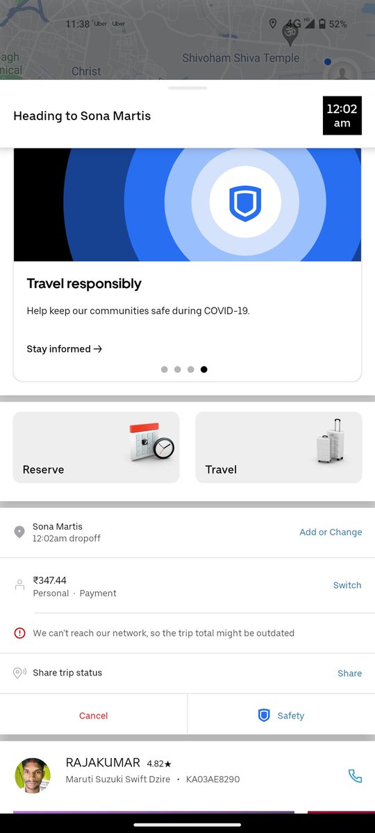 ANKITBAIRAGI2's tweet photo. @Uber_India @Uber_Support @UberINSupport @Uber_Support  @uber  driver asking for Rs 100 extra for switching on AC.  
Details are here and we are in the cab currently!!

@manohar_mayank https://t.co/Nkf9GtKRVg