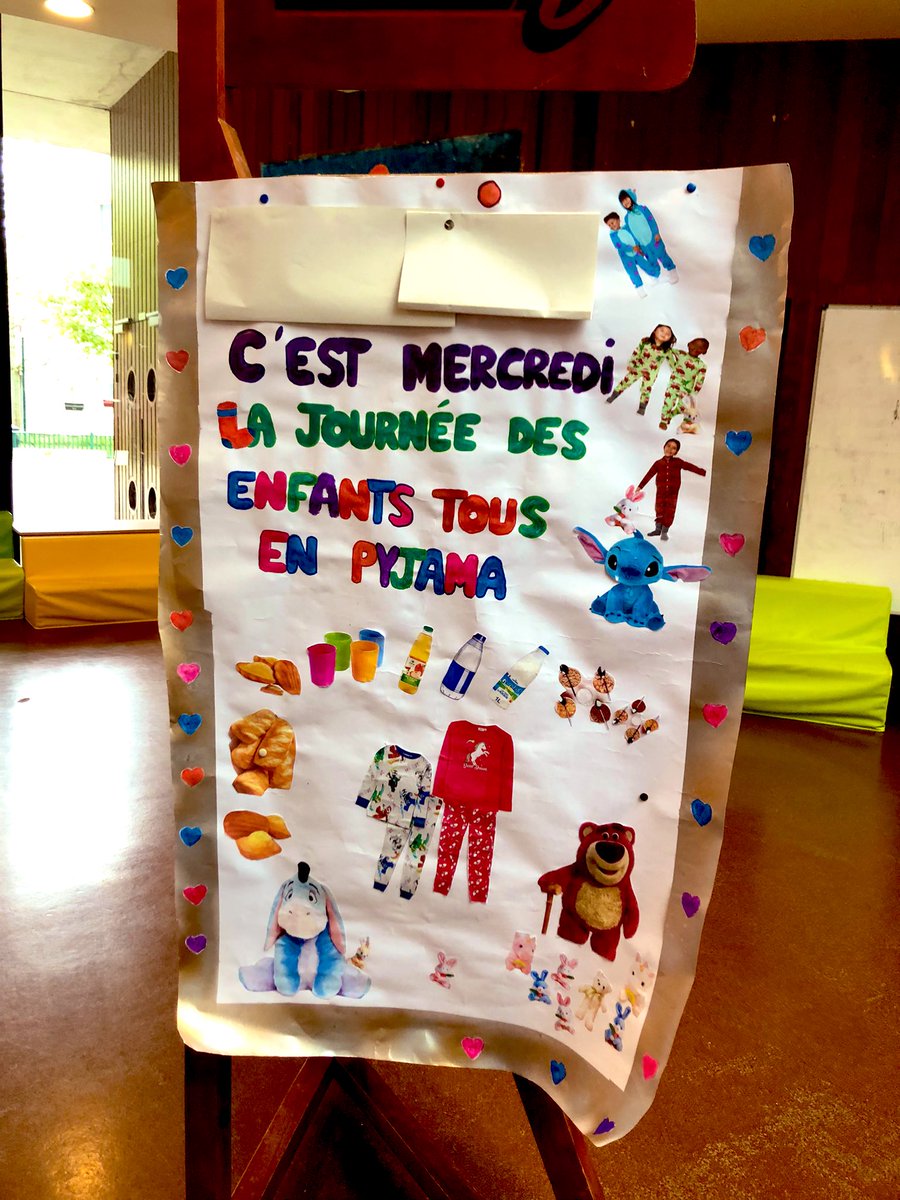 YMerzi's tweet photo. Le mercredi, c’est permis ! Journée pyjama et ateliers danse au centre de loisirs #Thill #19e 🐻🐻❄️ https://t.co/7s0PFxB5bq