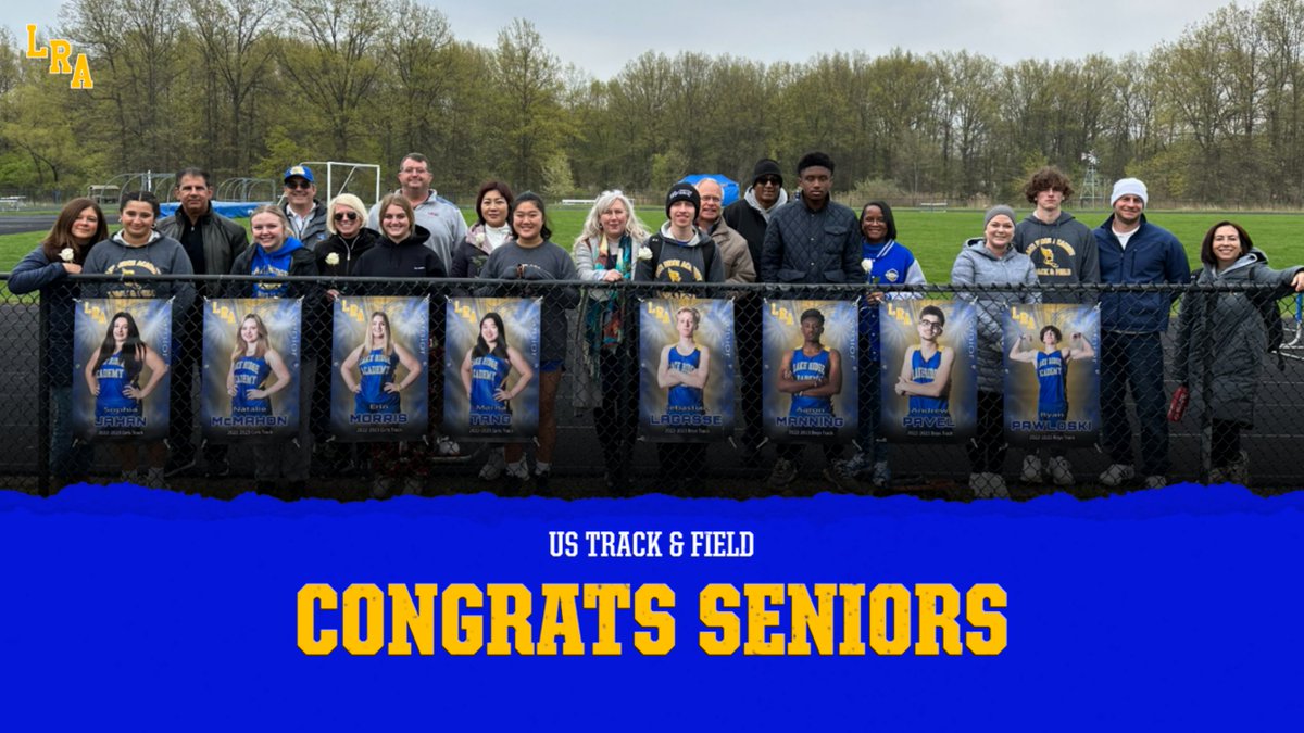 Despite the gloomy conditions, the US Track team honored their seniors yesterday at home against Cleveland Central Catholic &amp; Medina Christian. Lots of great performances on the track! Congrats seniors!
