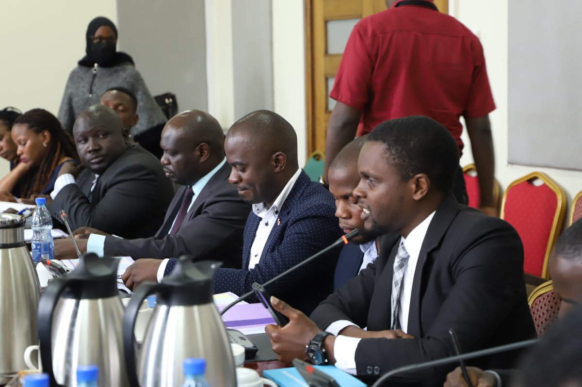 jon_kafuko's tweet photo. Today, I joined members of the @taxalliance_ug and we presented the Civil society position paper on the Tax Bills for FY 2023/24 to the Parliamentary Committee on Finance, Planning and Economic Development and  @Youth_TJN @DiakoniaSverige @OpenSociety #Youth4TaxJustice https://t.co/MRVd0lLaow