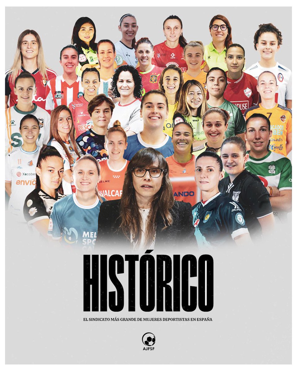 AJFSFemenino's tweet photo. 🔥 ¡RÉCORD DE 500 SOCIAS!

🤝 Seguimos trabajando para el sindicato más grande de mujeres deportistas. 

♥️ Simplemente gracias. https://t.co/JBa1BMmaNJ