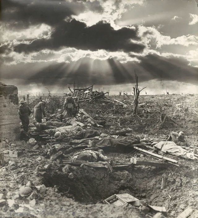 historydefined's tweet photo. Morning at Passchendaele (1917) https://t.co/F21emOwMEs
