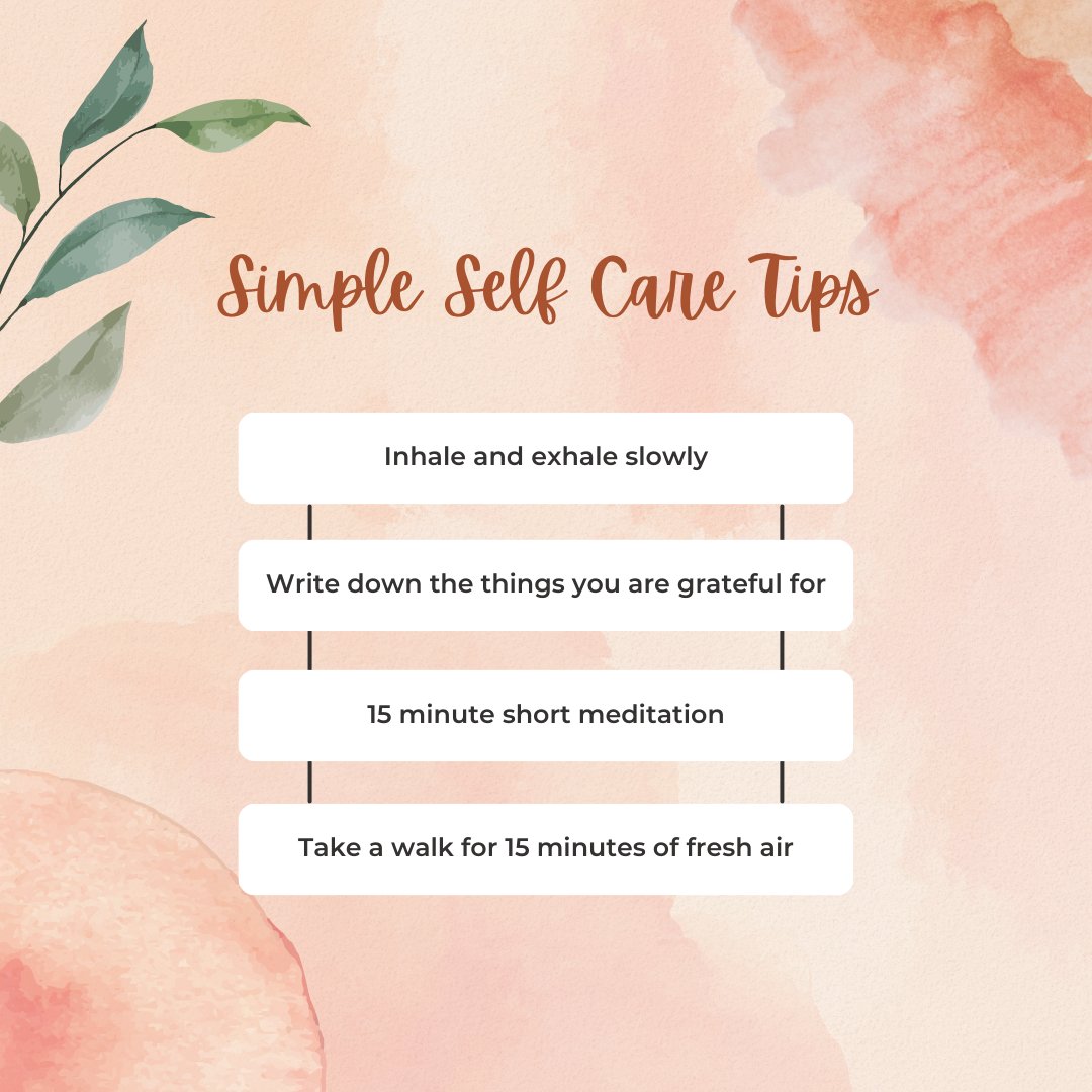 ElementEsthetic's tweet image. Carving out time for self-care may seem challenging BUT selfcare can be as simple as taking time to breath.  Take care of YOU!

#selfcare #elementalesthetics #stlmedspa #massagetherapy #ivtherapy #taketimeforyourself