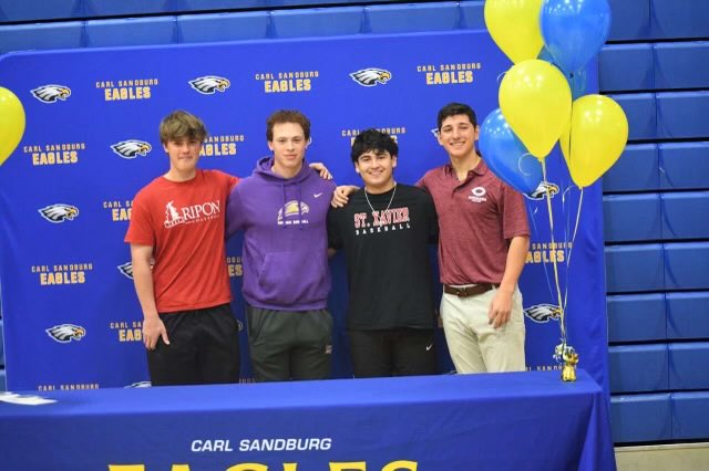 csbaseball1's tweet photo. Congrats to Matt Miller, Colin Kissane, Vic Zaragoza, and Grant Tenuta for continuing their education and baseball careers. 
#EXCELLENCE https://t.co/VRiqrSJCGP