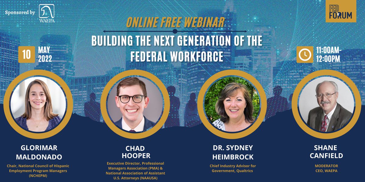 FEDagentNews's tweet photo. https://t.co/8Ox3nd3O4B

🎉 Join us for a FREE online webinar during Public Service Recognition Week! 🎉 https://t.co/HyqyYb2VxW