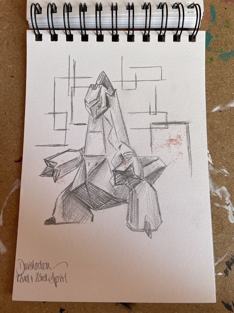 22nd+23rd April - Duraludon
.
#pokemon #duraludon #pencilsketch