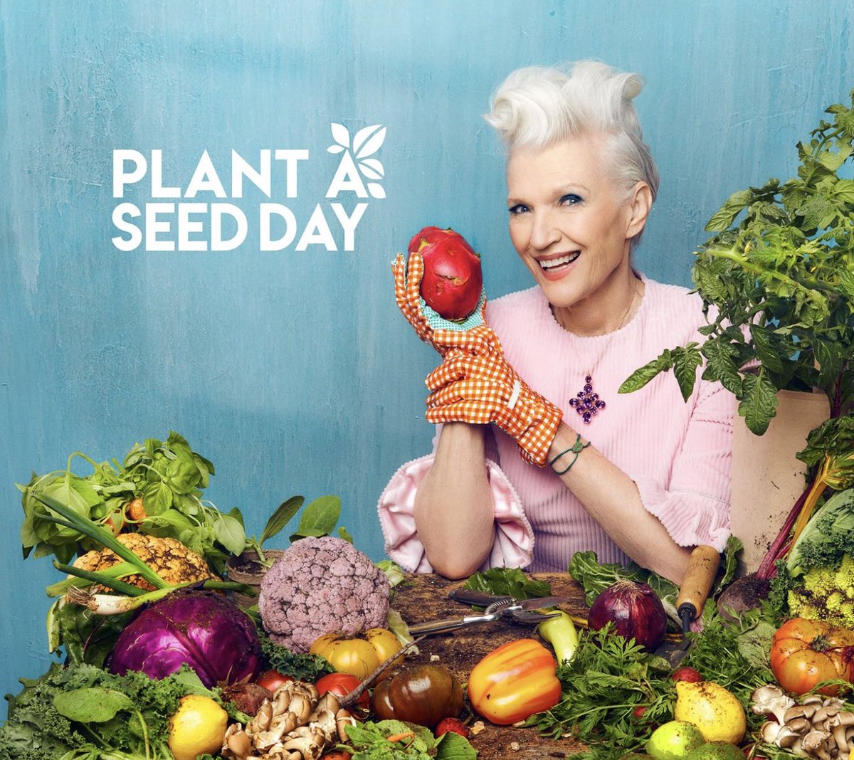 May 7th is #PlantASeedDay Let's celebrate by planting a seed and watching it grow into a fruit or vegetable. @kimbal originally founded @biggreen to help schoolchildren enjoy gardening and eat fresh produce for a healthier future. Now everyone can participate 🍅🥕🥔 
Pledge to…