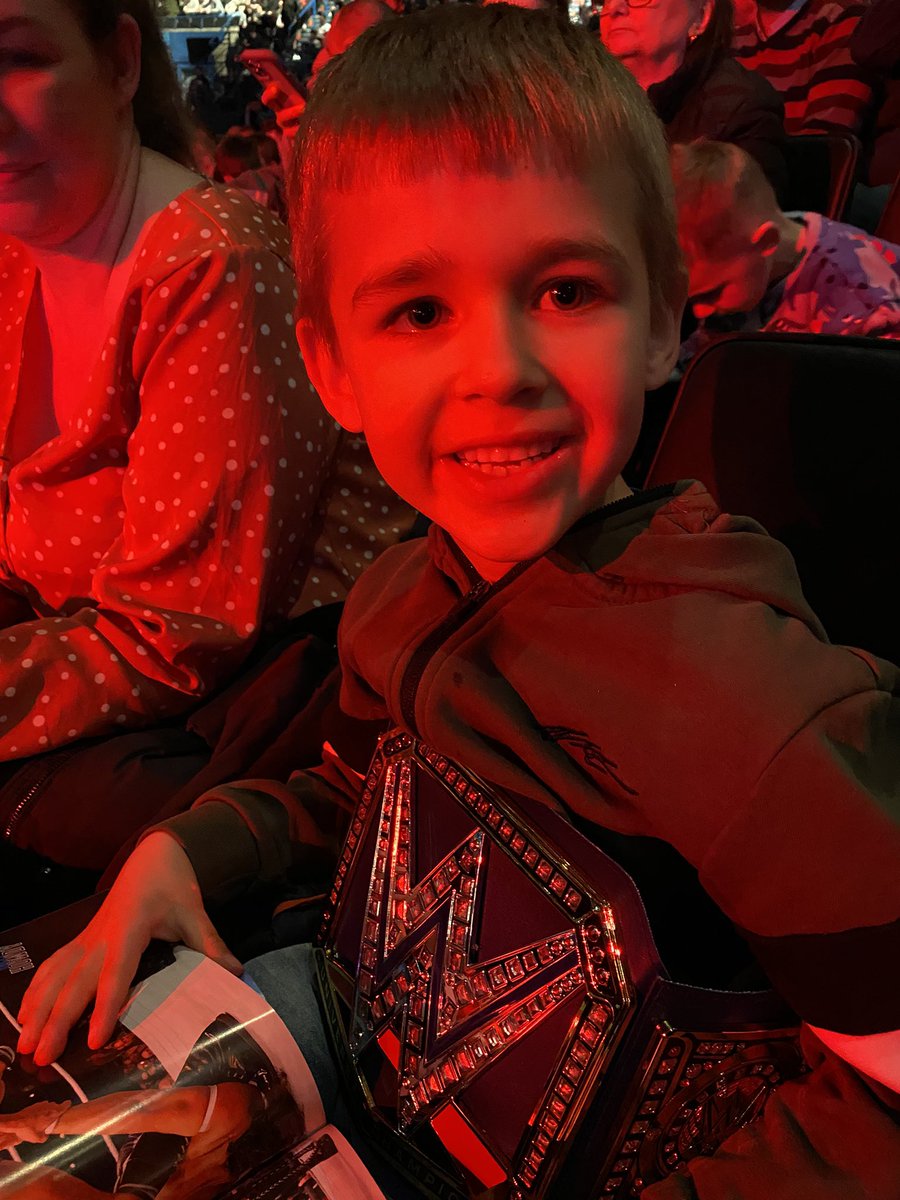 RUSSMEARS's tweet photo. #WWEBirmingham

Jacks all ready for the action! Let’s rock n roll https://t.co/mfSjzEQxig