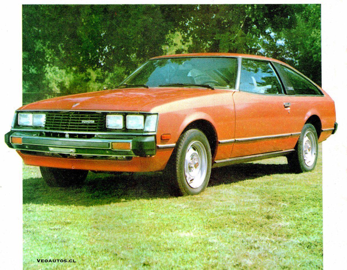 VeoAutos's tweet photo. #Veoautosdeldía Toyota Celica Liftback Chile 1980, Versión "ST", Motor 2.0L, Transmisión mecánica 5 velocidades.

Link para ampliar ➤https://t.co/gbu4WiD3Zr

#toyotacelica #celicaliftback @ToyotaPrensa @addict_car @thecarfactoids @RiveraNotario @ToyotaChile https://t.co/6jTIh5iY92