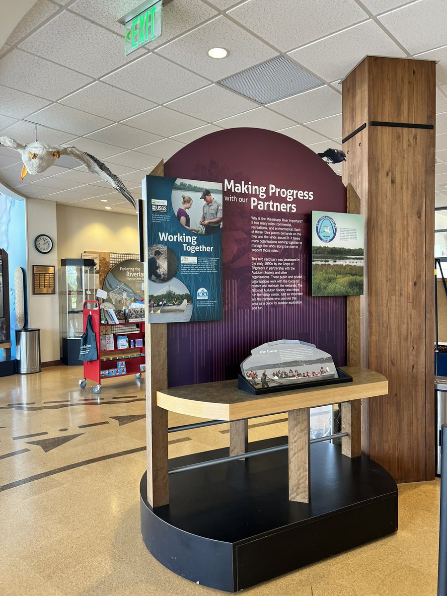 JulieHGabriel's tweet photo. The beauty of the @Audubon Center at Riverlands + the Mississippi River = the perfect setting to discuss conservation with incredible and passionate colleagues @ACRiverlands https://t.co/mp2FZP3vWj