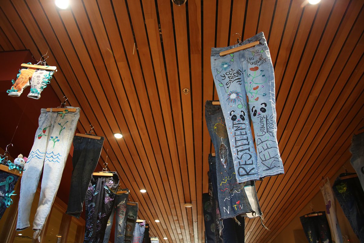 On Denim Day, we stand with sexual assault survivors to show support &amp; speak out against sexual violence. Thanks to everyone who joined the MKE Denim Day press conference to help raise our voices together. <a href="/mkeovp/">City of Milwaukee Office of Violence Prevention</a>, @MayorOfMKE, <a href="/DavidCrowleyWI/">County Executive David Crowley</a>,  <a href="/MilwaukeePolice/">Milwaukee Police</a>, <a href="/MilFireDept/">Milwaukee FD</a>