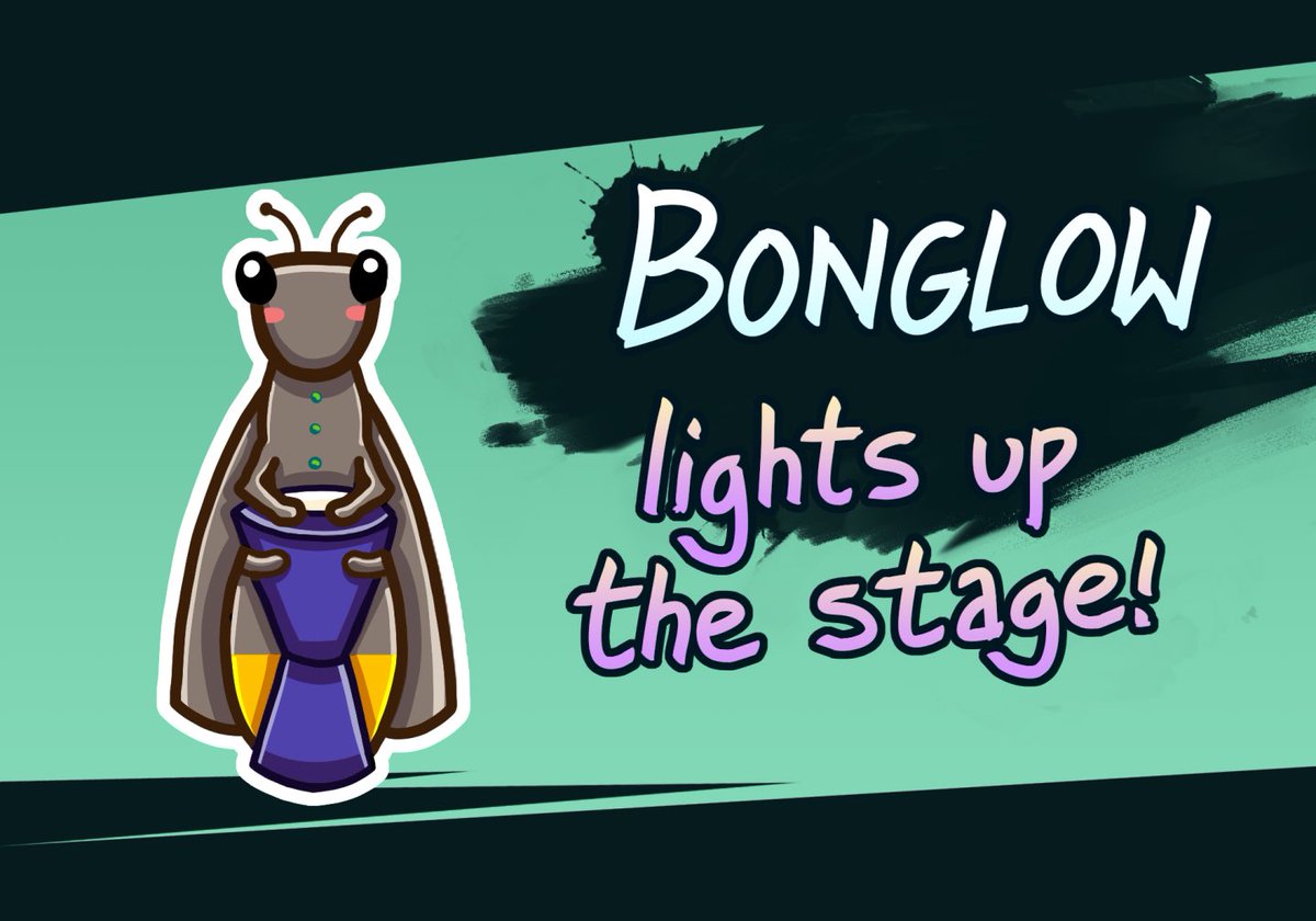 MinorScaleGame's tweet photo. A new Critter approaches… 🪲

Bonglow lights up the stage!

Conduct this Critter and compose some chaos in Minor Scale, free to play now on Steam.

#indiegame #rhythmgame https://t.co/hVxGBNiP9O
