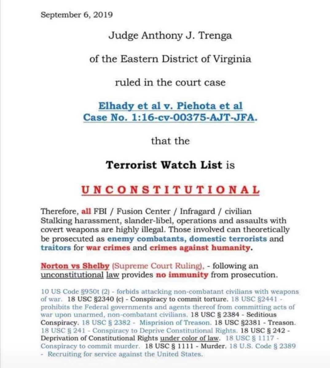 JamWat76's tweet photo. Thank you @few_cliff for sharing these!
***#EffectiveImmediatelyAddendum*** #IKickedTheDustFromMyFeet #GangStalkers #ImGoingToTalkAboutIt #ClinchCrew #TheStreetsTalk #TargetedIndividuals #USConstitution #BasicHumanRights https://t.co/vJR0oMeQdL