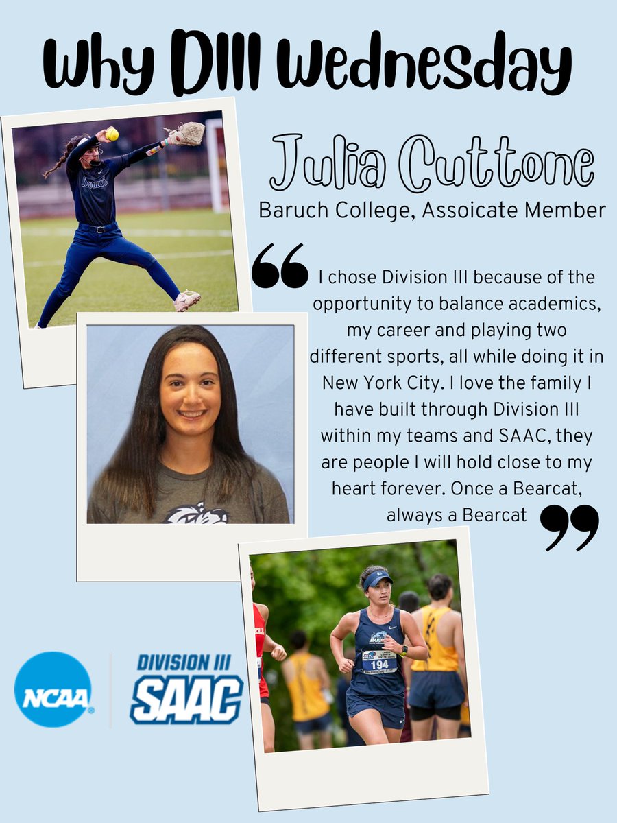 It’s #whyd3wednesday ‼️ Associate member Julia also says, “As a bearcat, I learned the power of grit, leadership, and what it means to be a student-athlete. It goes way more than the sports itself, it is about the person you become through the years.” @juliacuttone