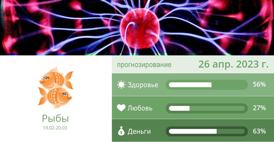 ru_astro_2's tweet photo. 26 апр. 2023 г.: Здоровье, Любовь &amp; Деньги => Подробнее: https://t.co/gy6SaMf2ep #Рыбы #Гороскоп https://t.co/Ghmo767yYZ