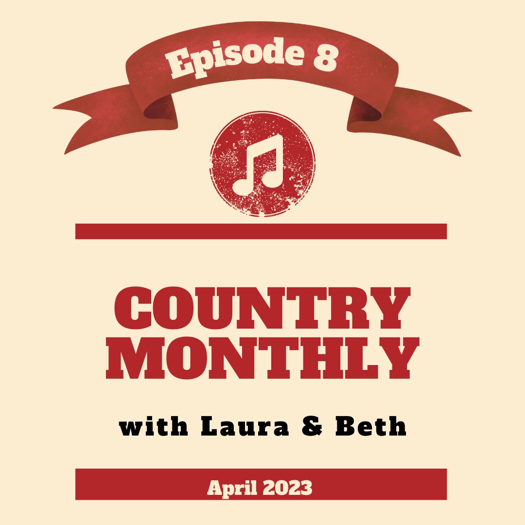 If you're looking for something to do this Wednesday eve, episode 8 is out on all podcast platforms now! We're reviewing Luke Combs, Jenna Paulette, Tyler Braden, Abby Anderson, Stephen Wilson Jr &amp; Hailey Whitters, Kelsea Ballerini &amp; Georgia Webster! Whew

linktr.ee/countrymonthly