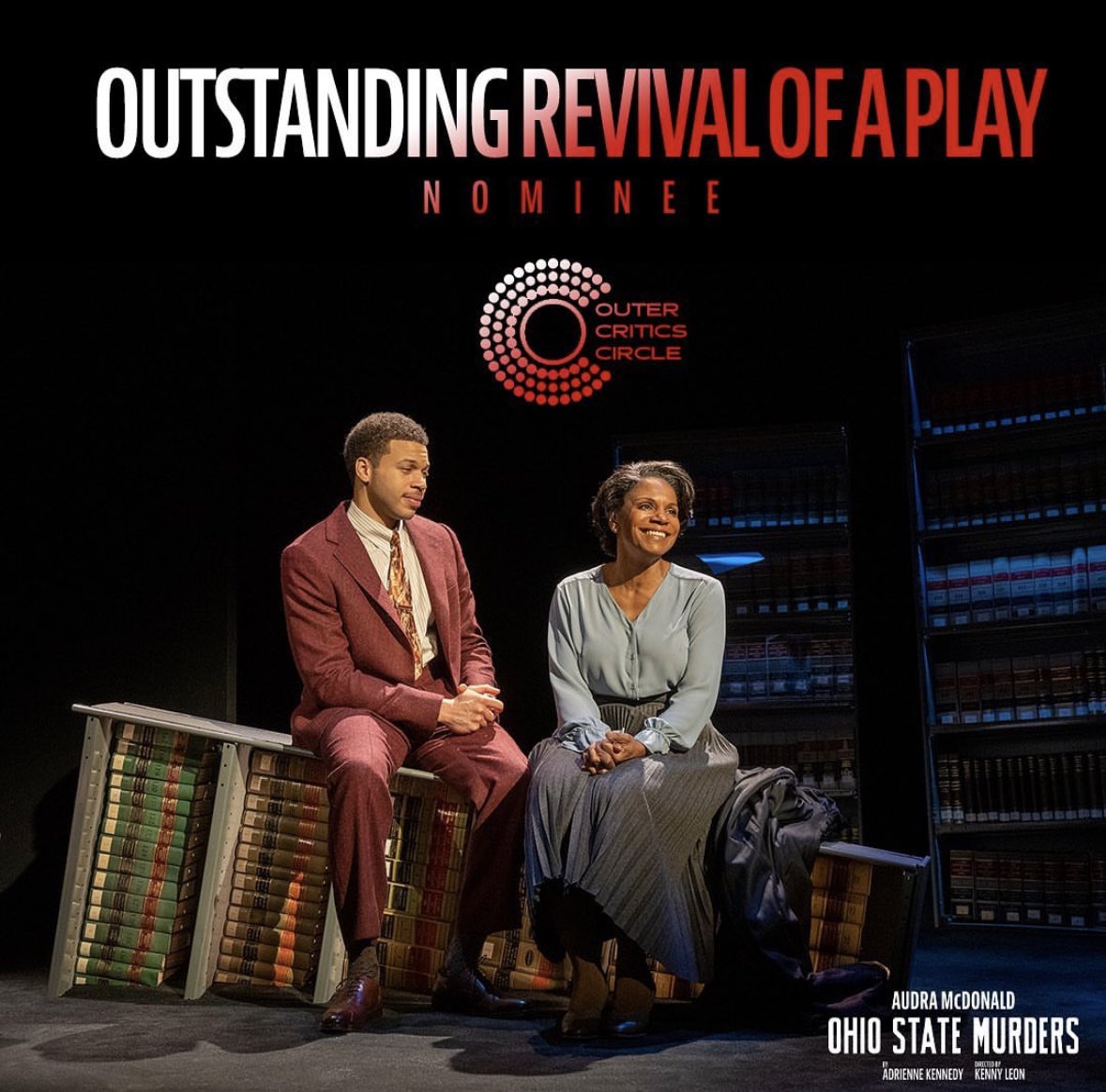 So happy for our #OhioStatemurders noms!!!
#broadway. #theater #nyc.