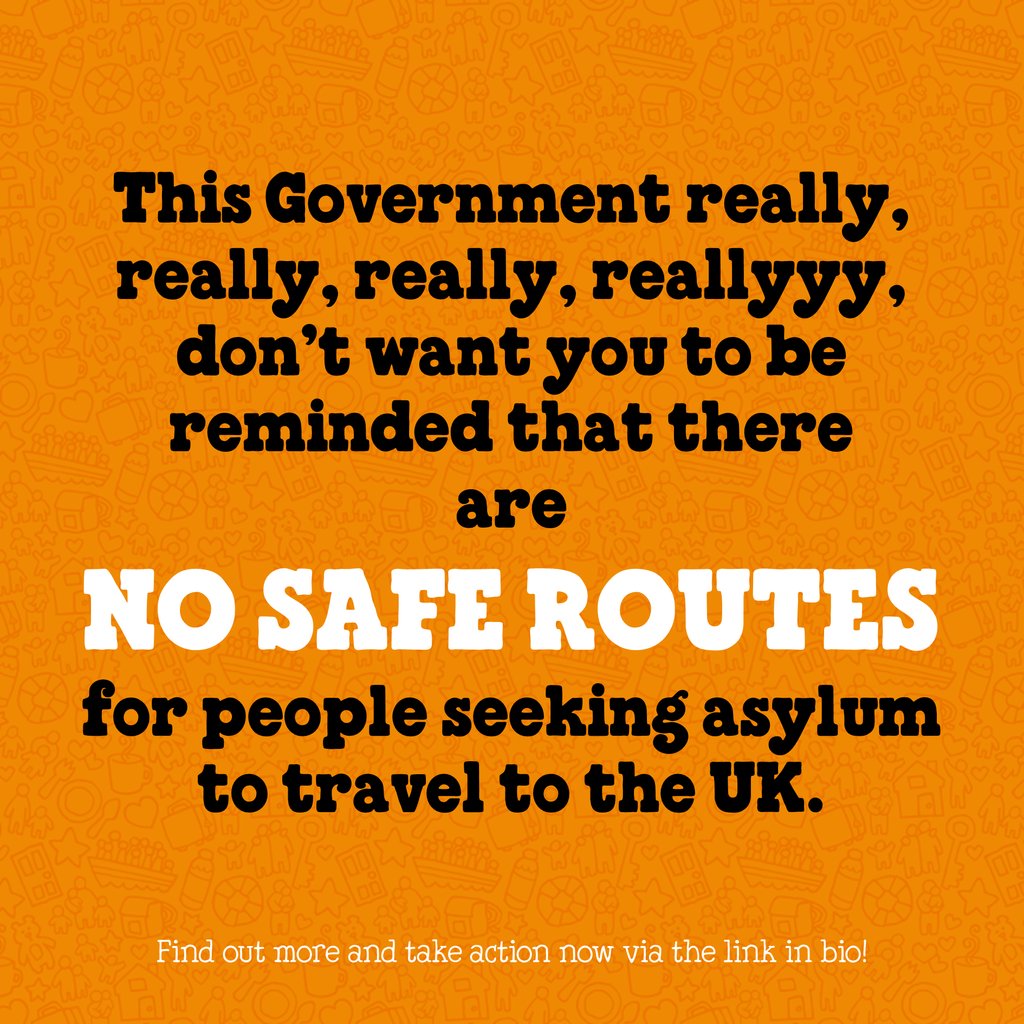 This Government really, really don’t want you to be reminded that there are NO SAFE ROUTES for people seeking asylum.

Find out more and take action now via the link below!
benjerry.co.uk/values/issues-…