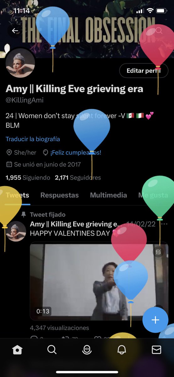KillingAmi's tweet photo. Ballons on my twitter ✨✨✨ https://t.co/OVdwdurjr8