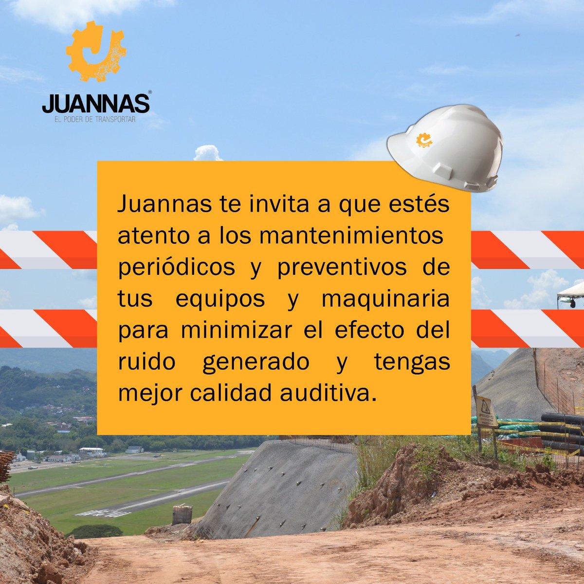 JUANNAS_'s tweet photo. Somos conscientes de una parte de los efectos que produce el ruido en nuestro entorno. Muchas veces dejamos pasar estas molestias, lo cual va causando un deterioro progresivo en nuestra salud física y mental, al estar sometidos a niveles de ruido constantes.🚜🔊. https://t.co/K29pV6QohU