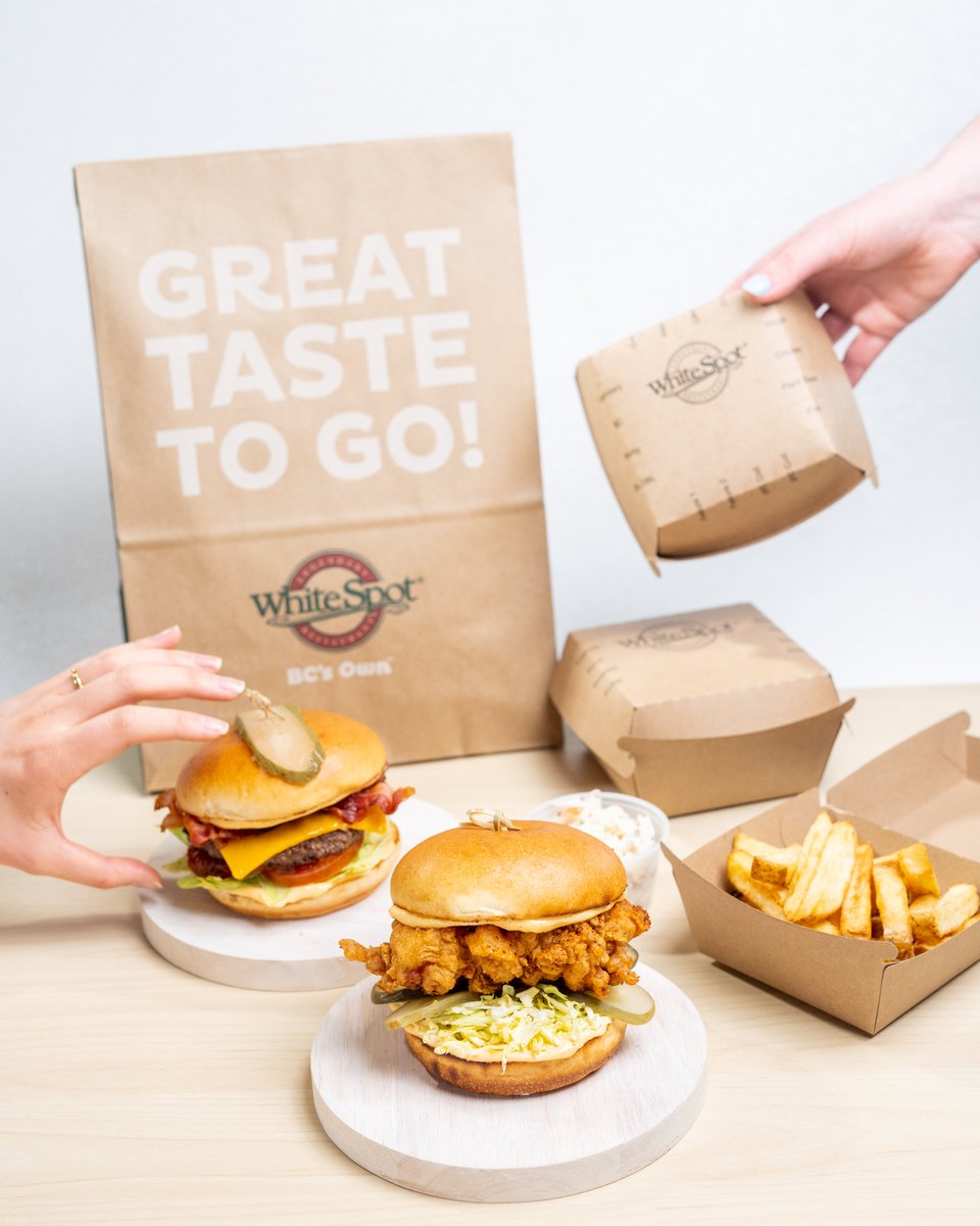 White_Spot's tweet photo. Enjoy the great taste of White Spot to-go! Order online or by phone and receive 20% off all takeout. Only for a limited time.
What are you waiting for?! Place your order today: https://t.co/KJX7MK4erT
Exclusions apply. #WhiteSpot #VancouverFoodie #BCEats #YVReats https://t.co/lOtSrPJKhv