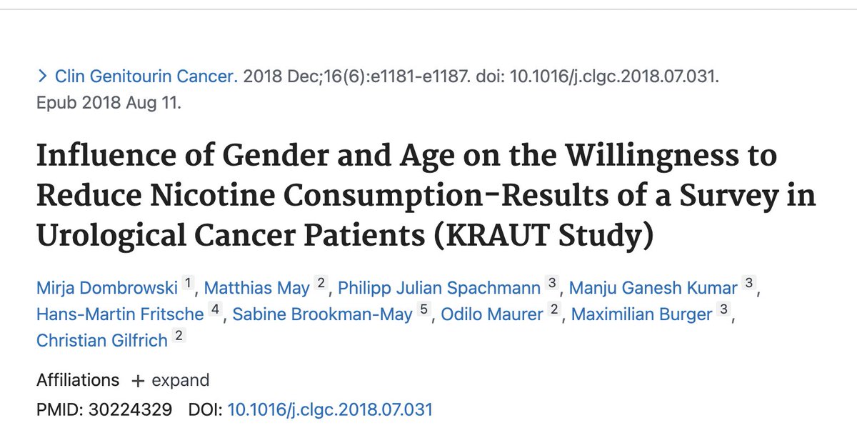 brookmans76's tweet photo. Regardless, we urologists should use #BladderCancer diagnosis as a #teachable moment. As shown in one of our studies and others before @MABjurlin, for BC, 72.1% patients (EU) never talked about cessation with a doctor + only 19.8% of US urologists always discuss smoking cessation https://t.co/0mO6qkMYtt