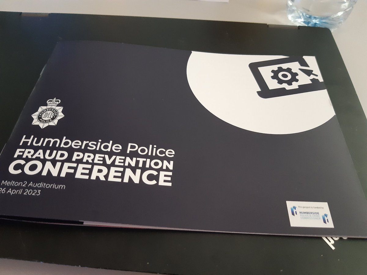 csp_nl's tweet photo. NL CSP proud to attend and support Humberside Police Fraud Conference. Opened by the PCC and day full of great speakers and partnership commitment with collegues from SN #fightagainstfraud #SaferNL @NorthLincsCNews @HumbersidePCC @SaferNhoodsNL https://t.co/UA9VYKaZIy