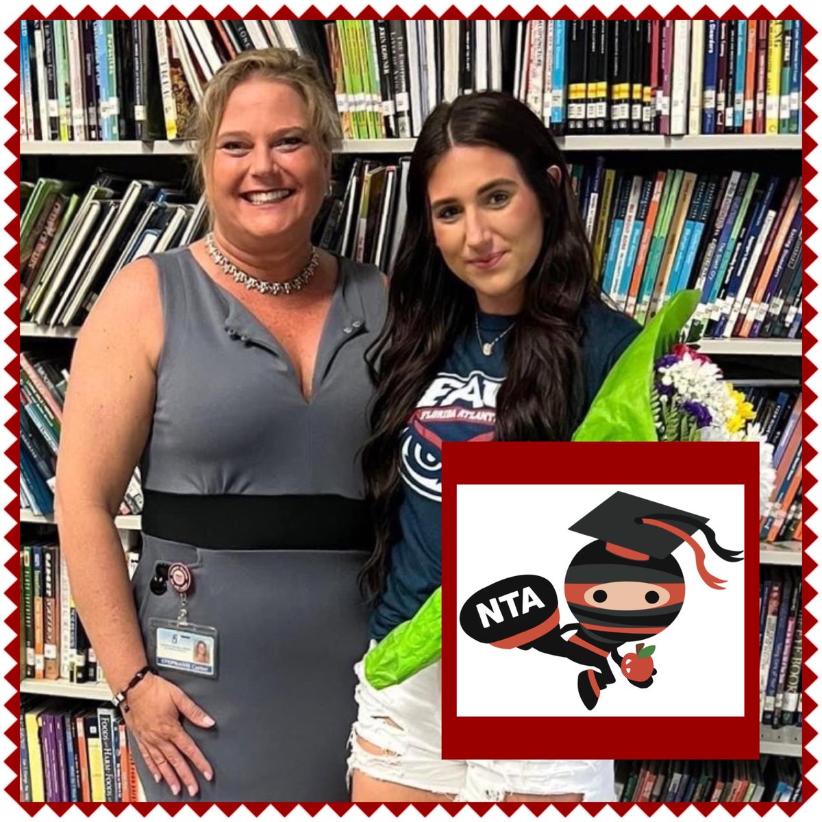 Congratulations to Shaylee Thornberry on participating in the New Teacher Academy signing day to become a future educator! #ninjanation