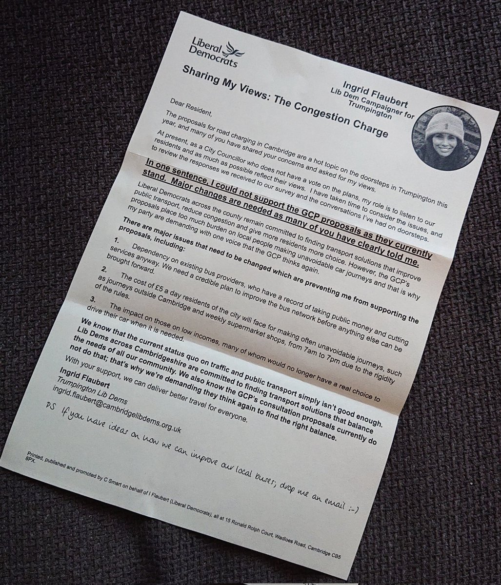 Finally something useful has come through my door. Bravo <a href="/FlaubertIngrid/">Ingrid Flaubert</a>. Actual words stating a politician's stance on a flagship issue. Thank you for telling me what you think. #communication