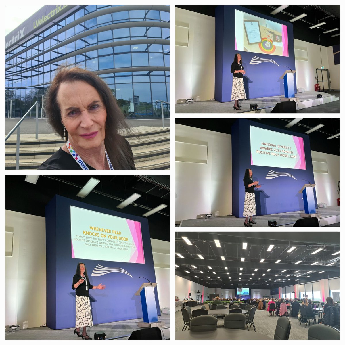 Privileged to deliver a keynote presentation for 350 delegates from South East Regional Organised Crime unit at Farnborough International Conference and Exhibition Centre.  Shared my lived experience as a transgender woman, and talked about the importance of being an Ally.