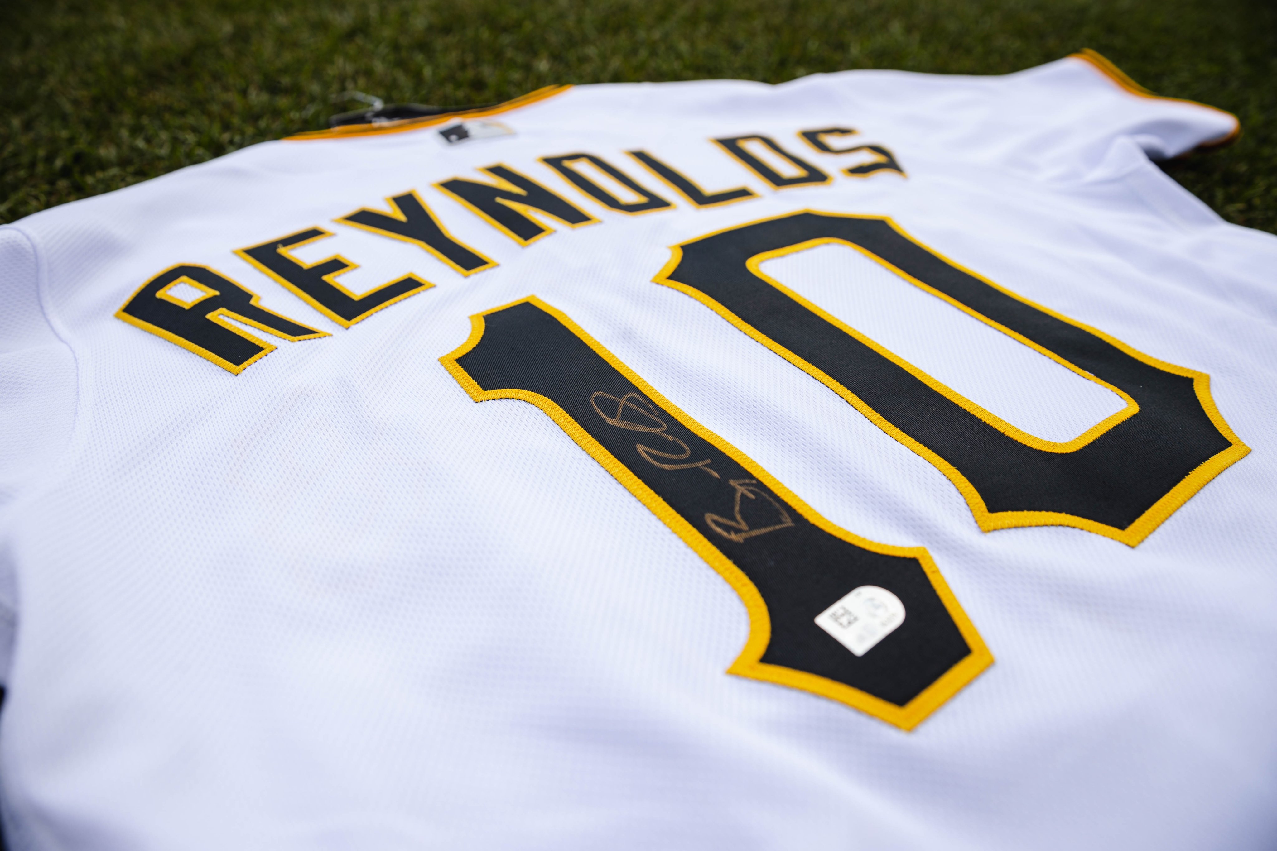 Pittsburgh Pirates on X: RETWEET THIS for your chance to win this  autographed Bryan Reynolds jersey!  / X