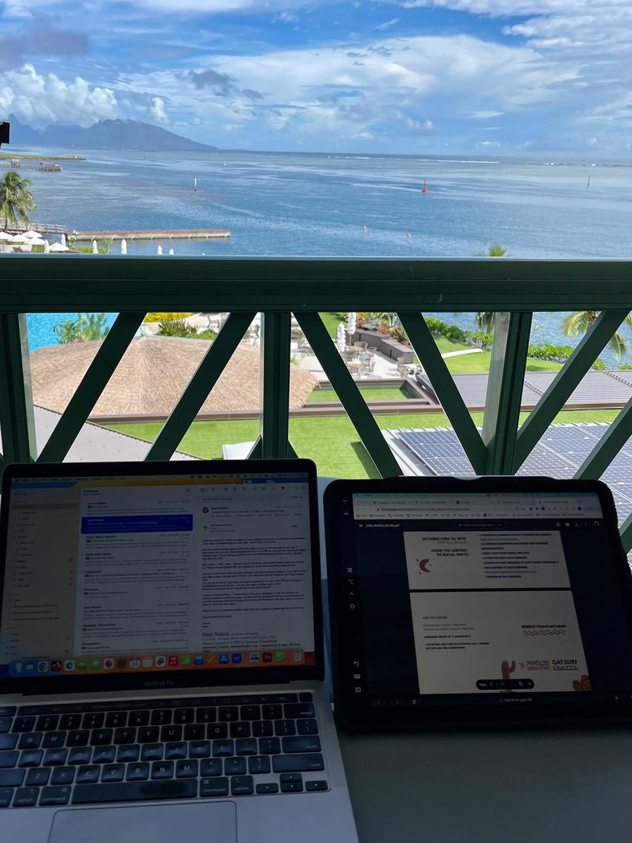 PersonalTravel_'s tweet image. As Travel agents we need to walk our talk!  YES!  We do travel and when wifi is available we work while we travel!  If you have a passion for travel and have an itch to pursue a new career… Let’s talk!  @ensembletravel #travel #travelagent #travelagency #travelagentlife #tahiti