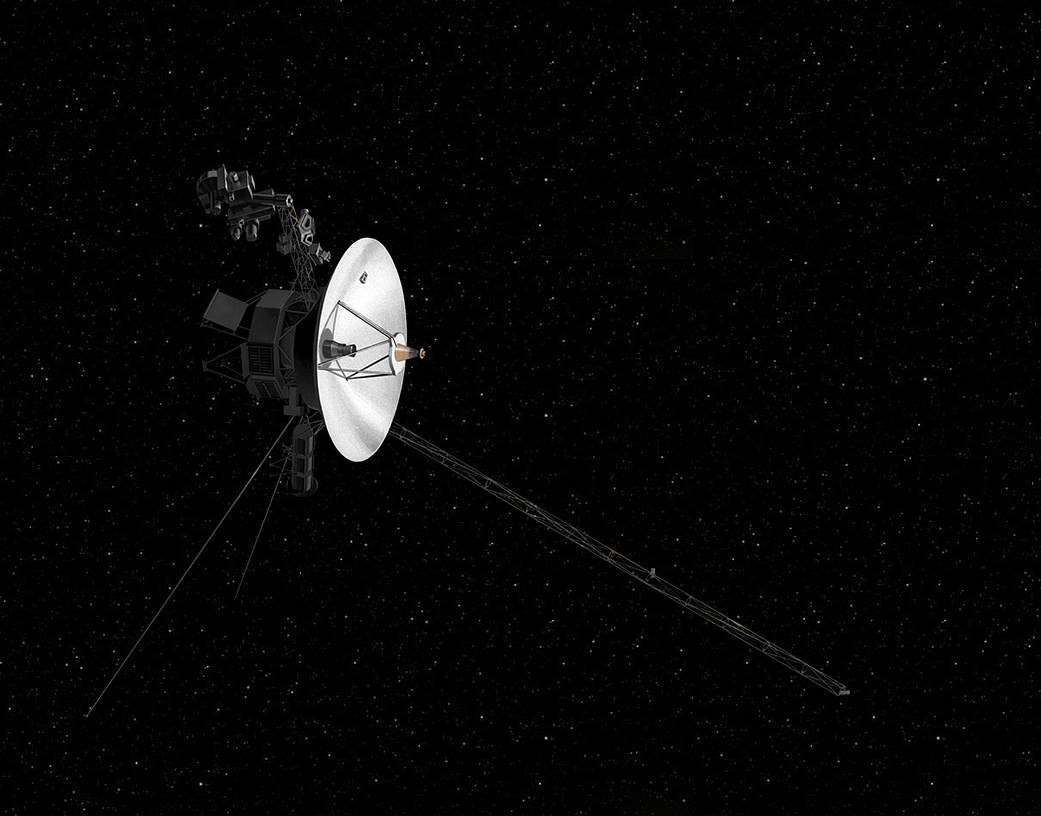 Operating more than 12 billion miles (20 billion km) from Earth, <a href="/NASAVoyager/">ARCHIVED - NASA Voyager</a> 2 uses five science instruments to study interstellar space. 

To keep those instruments operating, the spacecraft has begun using a small reserve of backup power: go.nasa.gov/3oJDCjz
