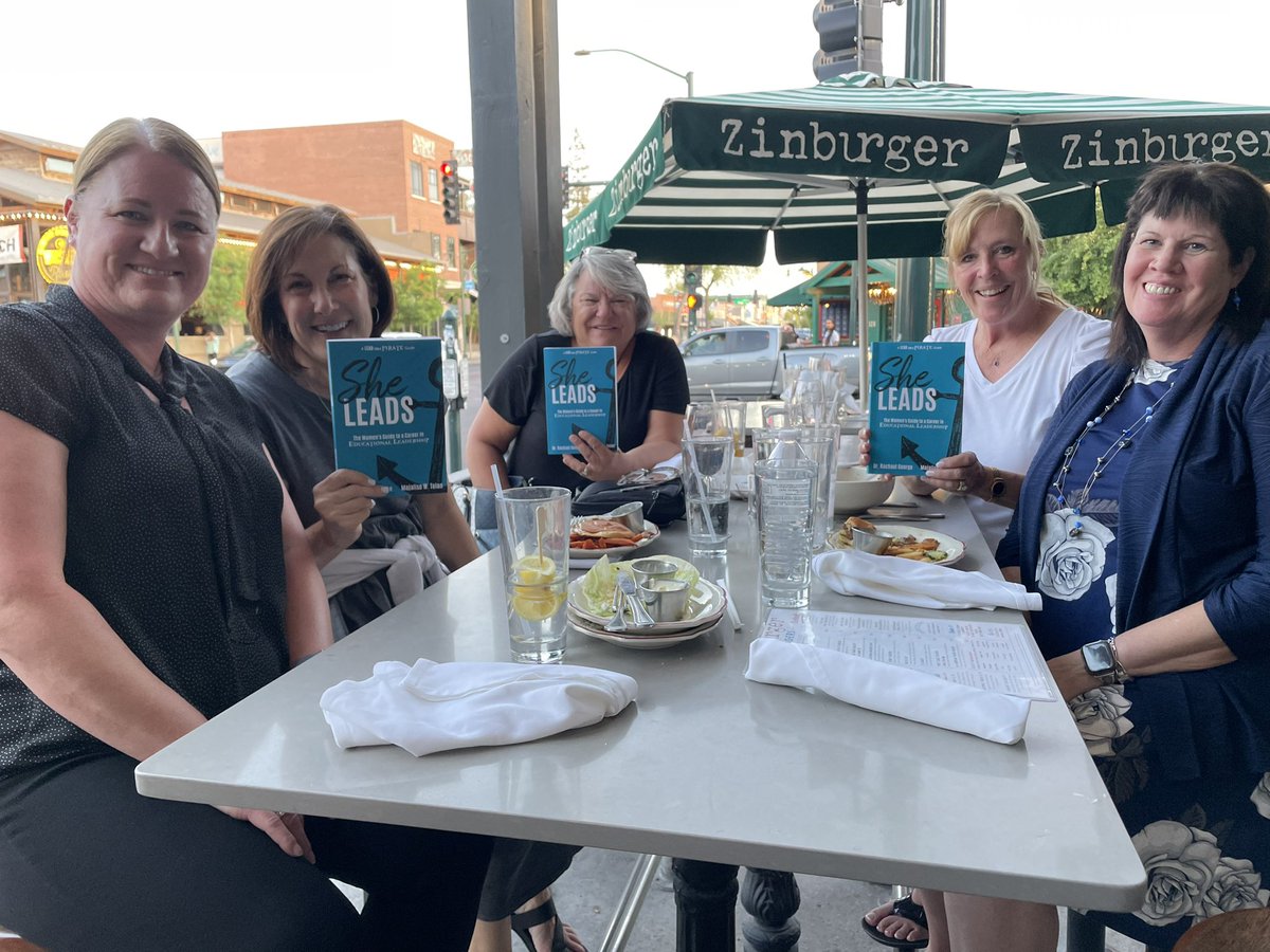 #Sheleads #NAESP great conversation with educational leaders in AZ based on themes in She Leads!