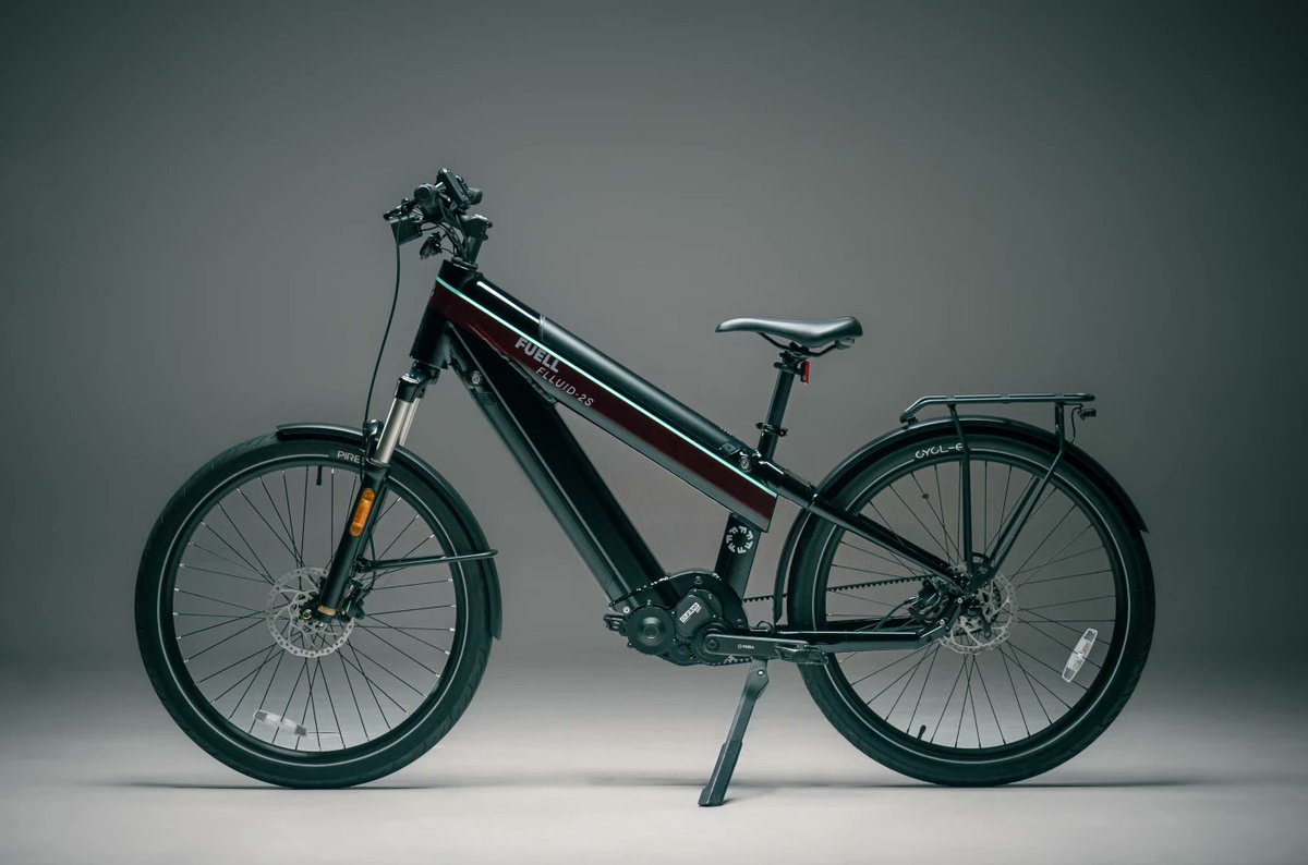 FUELL Flluid: World's Longest Range E-bike <a href="/Fuellmobility/">Fuell</a>  bit.ly/3V6wnhN #ebike