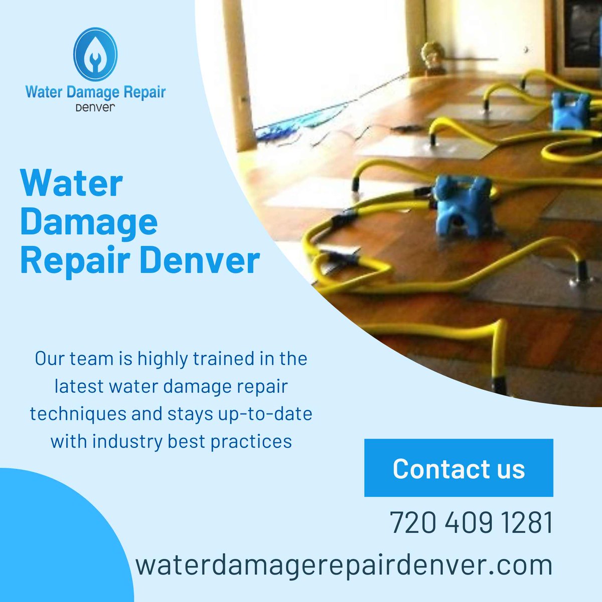damage_denver's tweet photo. Our team of experts provides fast &amp; efficient  water damage repair services to restore your property back to its  pre-damaged state

Call us 720 409 1281
Visit us: https://t.co/bfyZTT9ZkX

 #waterdamagerepairdenver #waterdamagerepair #waterremoval #moldremediation #sewagecleanup https://t.co/rgBhfg9kac