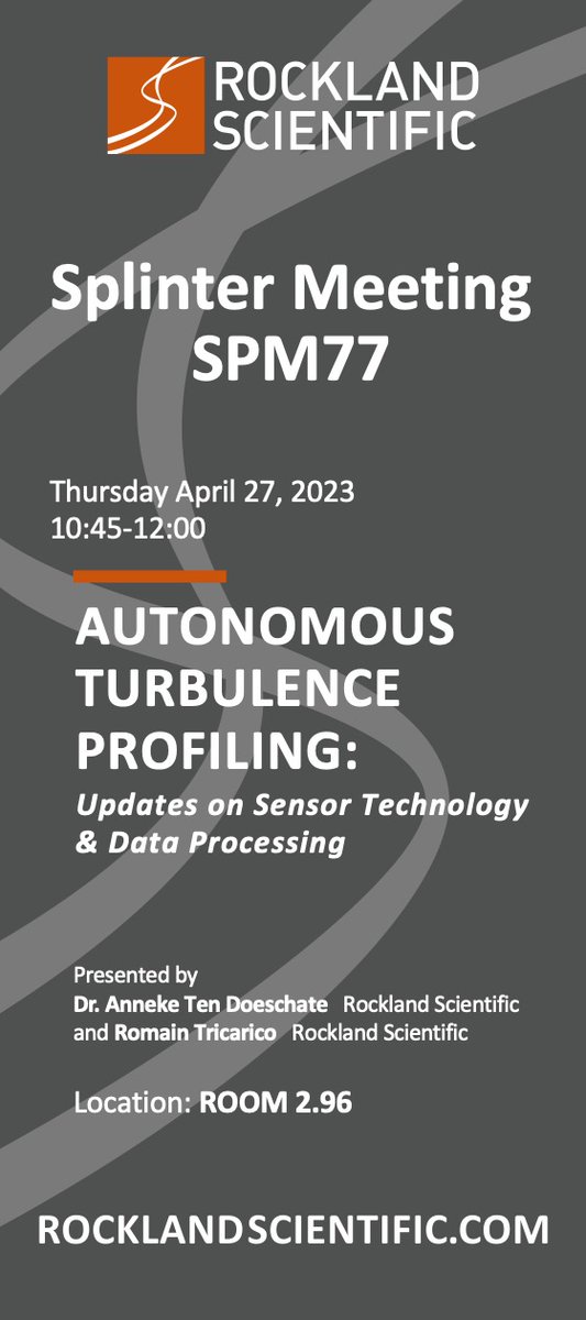 Let's talk #TURBULENCE Thursday! #egu2023 <a href="/EuroGeosciences/">European Geosciences Union</a>