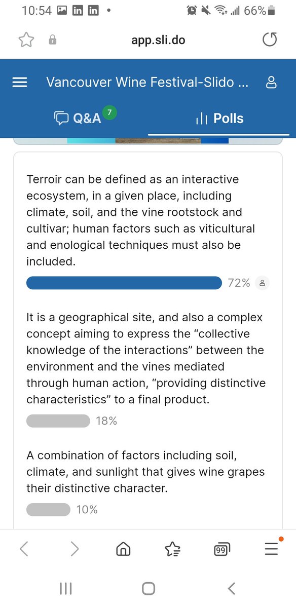 Trade seminar <a href="/VanWineFest/">Vancouver International Wine Festival</a>- Does BC Have a Wine Identity?
What's your definition of terror?
#viwf