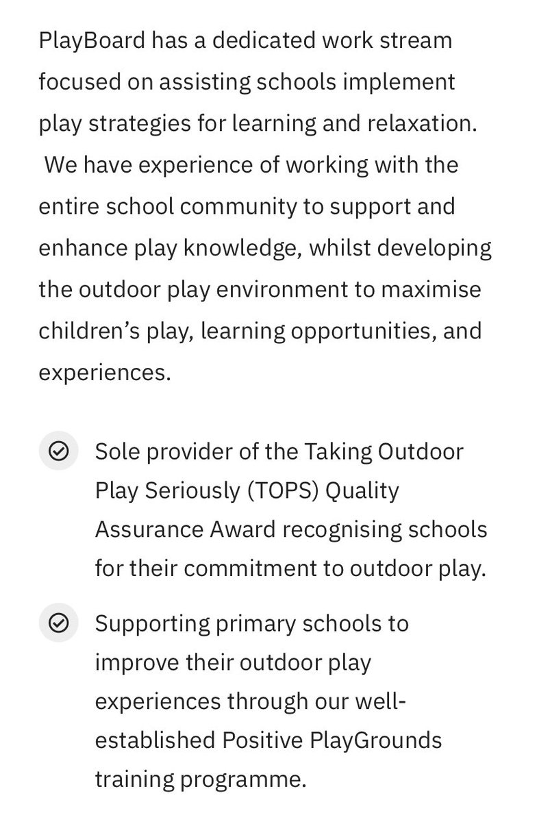 angela_stallard's tweet photo. Speaking with our colleagues @ETI_news today about our school programmes. So refreshing to focus on the positive outcomes that @playboard_ is making in schools across NI #takingoutdoorplayseriously #positiveplaygrounds #spaces2be https://t.co/SDUxWjHwbh