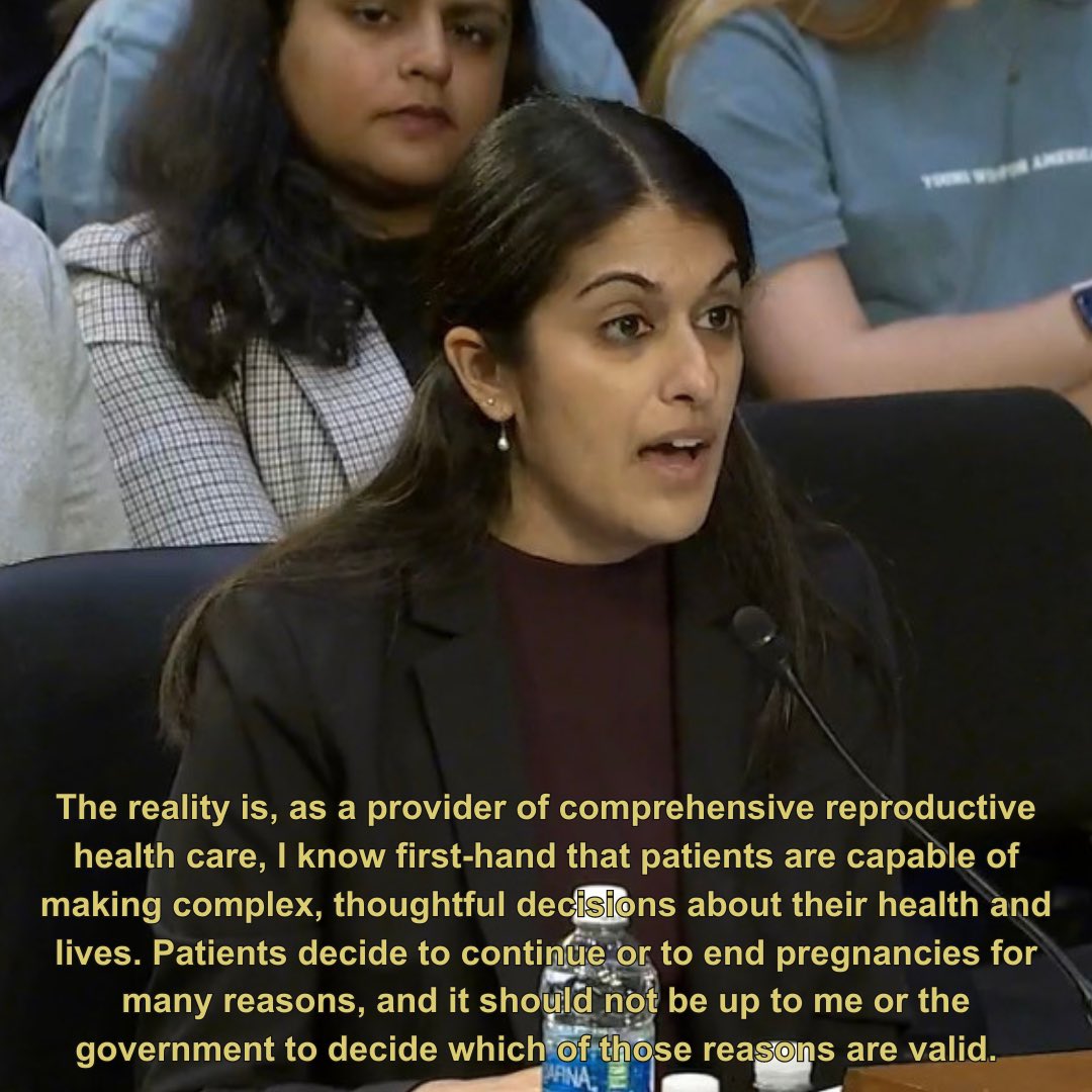 We trust our patients with their bodies, lives, and futures. 

It’s time anti-abortion lawmakers did, too.