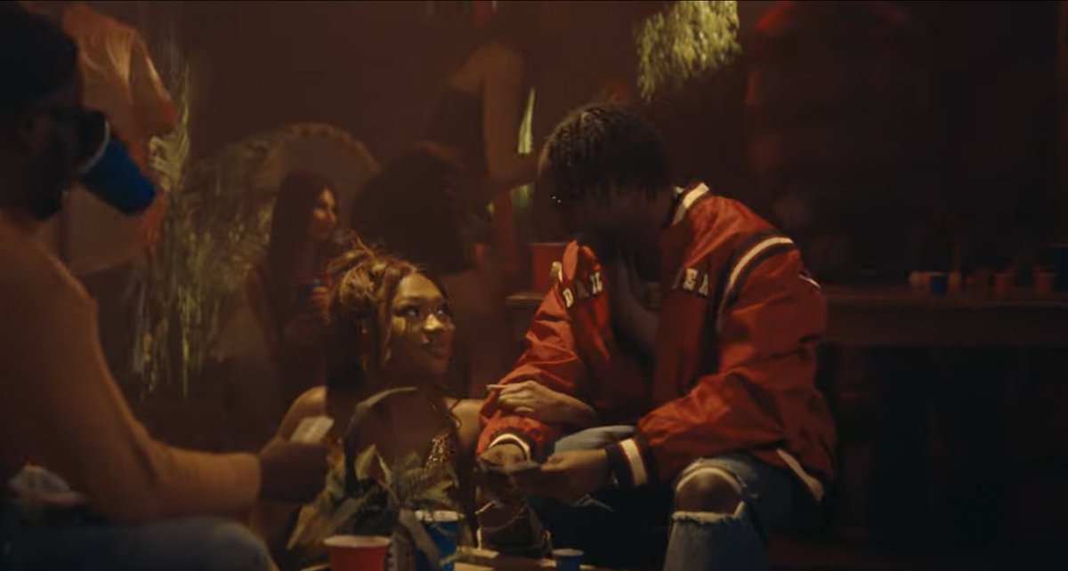 Derahback's tweet photo. I can’t be the only one seeing Wizkid’s come closer reference in LAX’s new music video😍

Starboy OGs❤️🦅 https://t.co/o3E0qjNBR8
