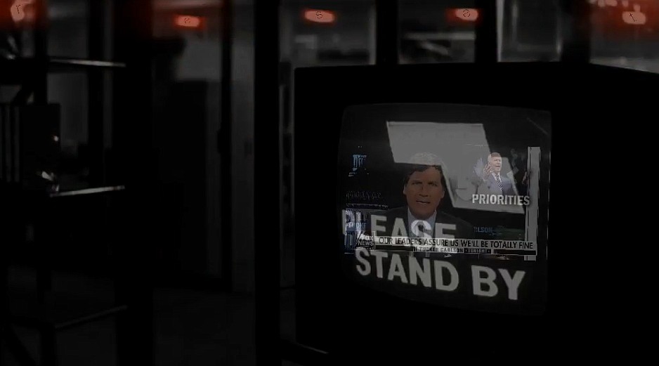 artspacehotel's tweet photo. How did John Carpenter know that Tucker Carlson would join the revolution? They Live Millennium Edition https://t.co/XTqJhLqiZK « https://t.co/7tsyHZ4quM