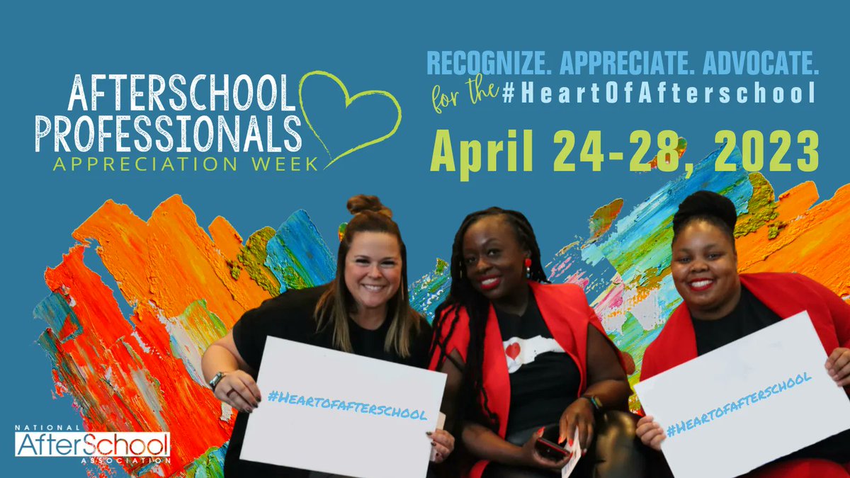 Happy National Afterschool Professionals Appreciation Week from the ACRES team.    

We appreciate all the work from our excellent educators who are the #HeartOfAfterschool.