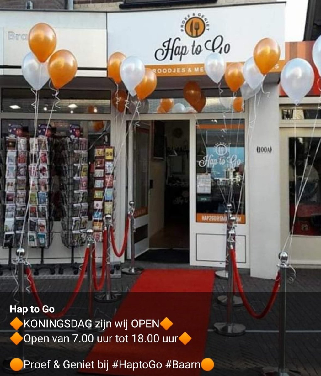 HaptoGo's tweet photo. Laanstraat 100A #Baarn https://t.co/w5w8a7zlm9