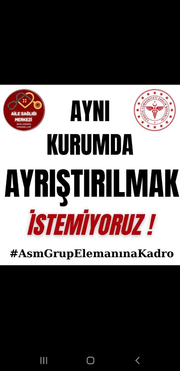 CARİ GİDER ÖDENEĞİ DEĞİL SAĞLIK KURUMUNUN DEĞERLİ SAĞLIKÇILARIYIZ <a href="/drfahrettinkoca/">Dr. Fahrettin Koca</a> <a href="/RTErdogan/">Recep Tayyip Erdoğan</a> <a href="/NureddinNebati/">Dr.Nureddin NEBATİ🇹🇷</a> <a href="/vedatbilgn/">Vedat Bilgin</a> <a href="/mustafaelitas/">Mustafa Elitaş</a> <a href="/fuatoktay/">Fuat Oktay</a> <a href="/kilicdarogluk/">Kemal Kılıçdaroğlu</a> <a href="/sgirgin48tbmm/">Süleyman Girgin</a> <a href="/eczozgurozel/">Özgür Özel</a> <a href="/veliagbaba/">Veli Ağbaba</a> #AsmGrupElemanınaKadro