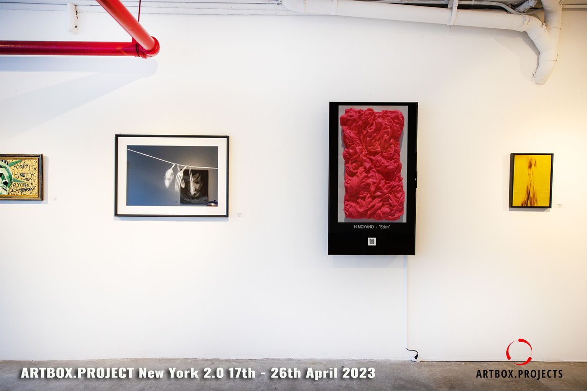 HMOYANO's tweet photo. Thank you very much for your visit!, Dear @manlaievents very Welcome!, you give Artistic & Cultural Category to the Event!
2023- ART BOX PROJECT - NEW YORK 2.0 (USA)
Wow The Artwork looks amazing!, Thank you very much!
#artboxproject #NYC #art #antoniomoyano #hmoyano https://t.co/mgBdM6vMMA