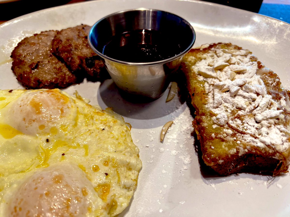 I think it’s fair to say I’m not prone to hyperbole on here. I’m fact, I never exaggerate. So when I tell you that the pistachio &amp; cherry French toast on the HomeGrown seasonal menu will change your life, please note how serious I am.