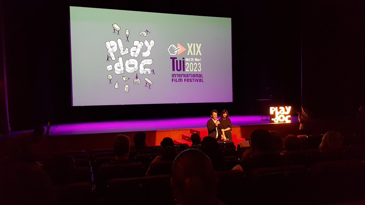 ramon_magan's tweet photo. Comienza la XIX edición del #PlayDoc en #Tui 
@PlayDocFest .
Promete experiencias visuales muy interesantes. https://t.co/Jt27pb8qMy