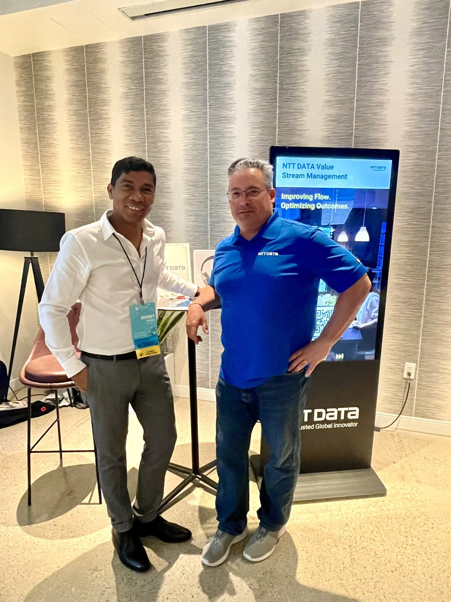 NTT DATA present at one of the most relevant Agility events in the world.

Sharing with our colleagues in US. Same passion! <a href="/nttdatalatam/">NTT DATA LATAM</a> <a href="/NTTDATA/">NTT DATA (Official)</a> 

#NTTDATA #NTTDATAAgile