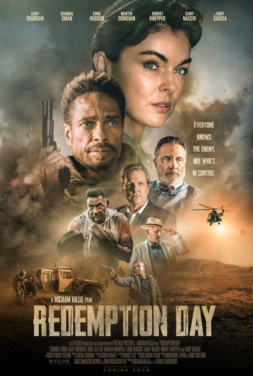 Good looking leading actors. Boring film.😬 #RedemptionDay #poster #MoviePoster